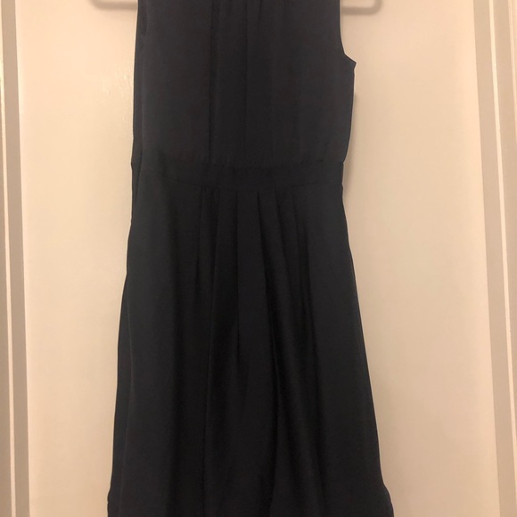 Banana Republic Navy Blue Silk Dress - Picture 3 of 3
